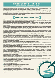 Manifesto di intenti del basso Piave